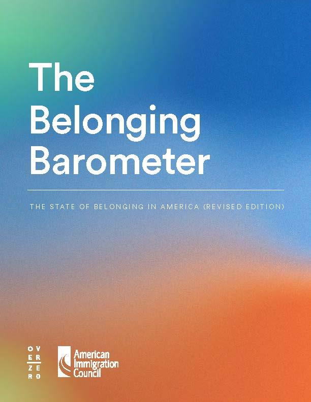The Belonging Barometer cover